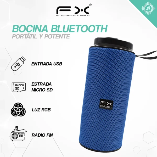 Bocina con Bluetooth BS-FX1102 - Image 2