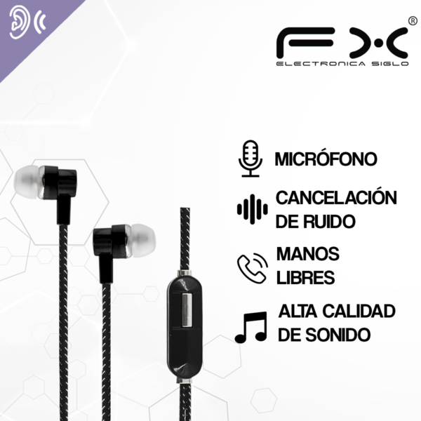 Caracteristicas Audifono EAR-805