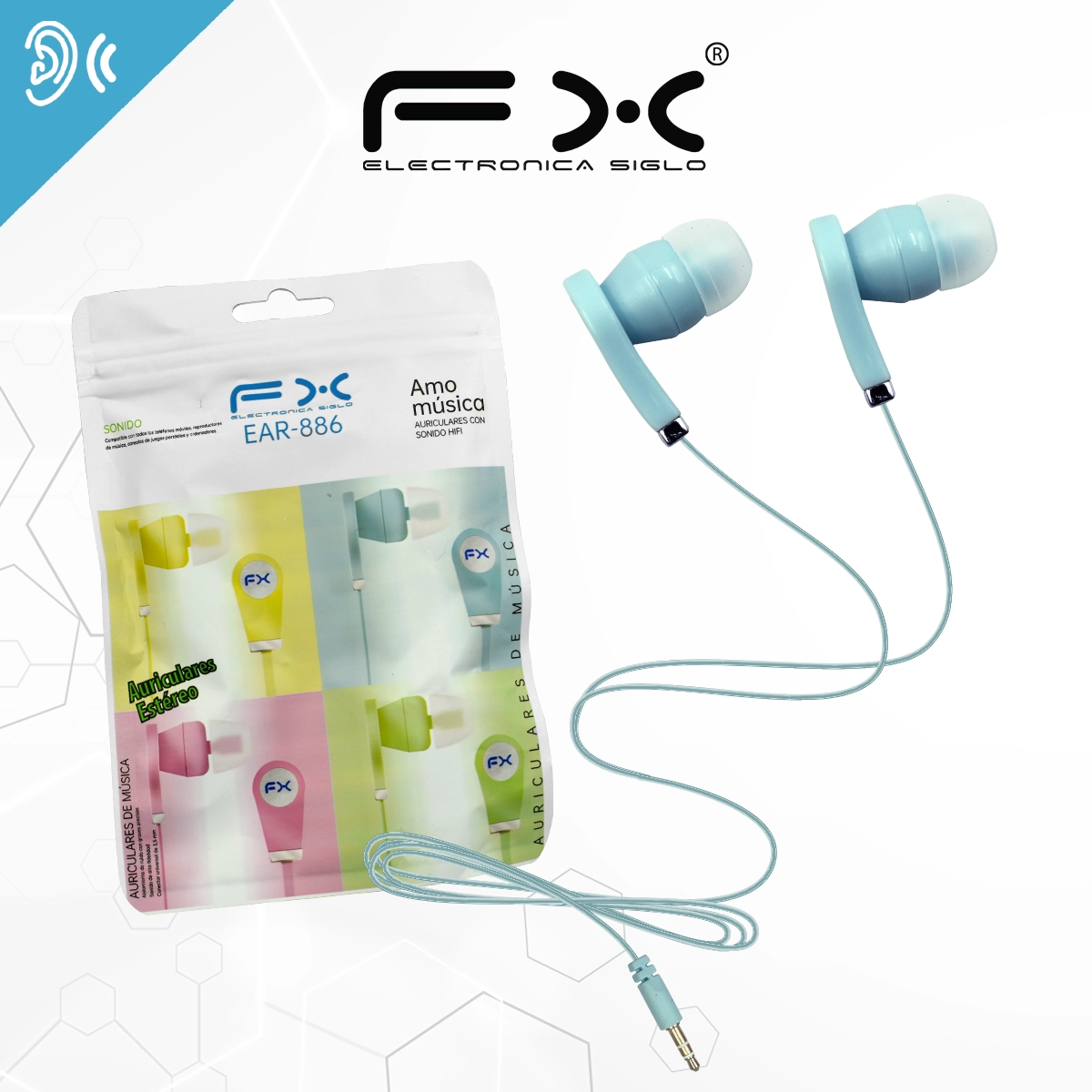 Audifono Alambrico EAR-886