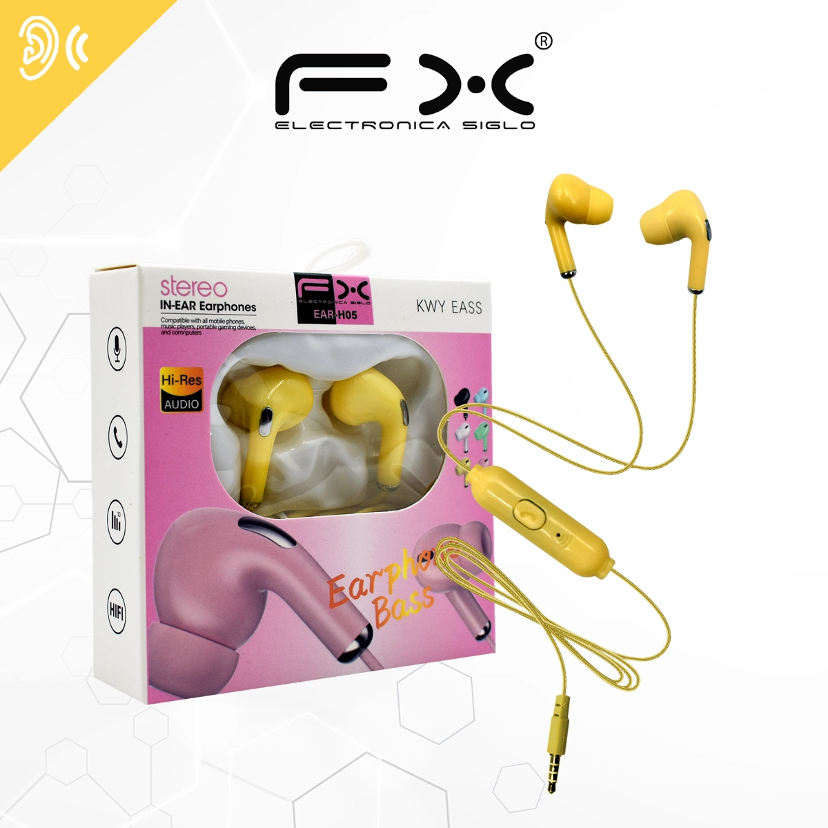 Audifono Alambrico EAR-H05