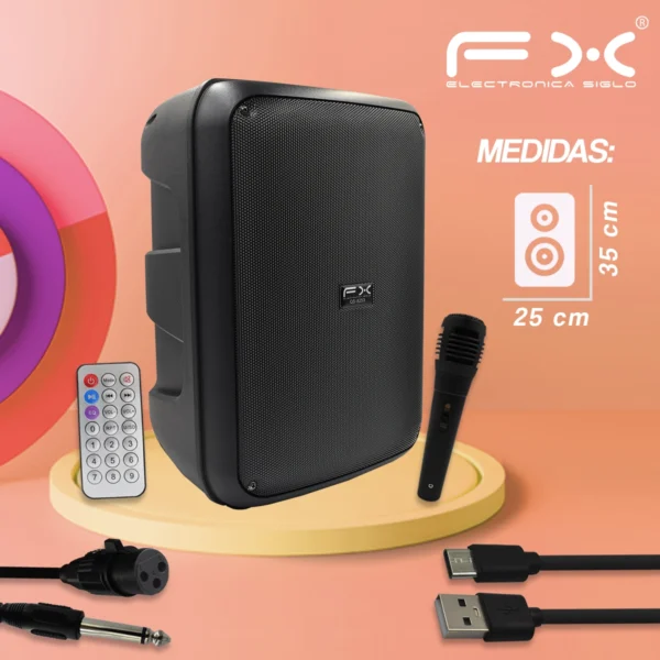 Bocina con Bluetooth QS-8253 - Image 3