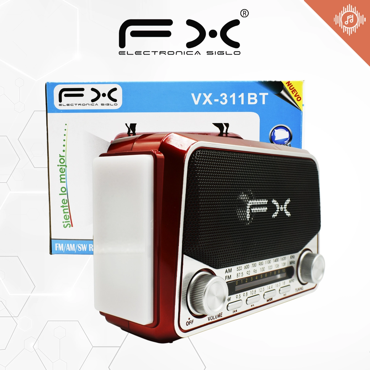 Bocina con Bluetooth VX-311BT