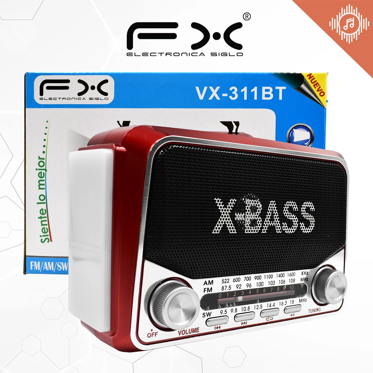 Bocina con Bluetooth VX-311BT