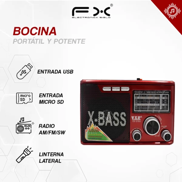 Bocina VX-319BT - Image 2