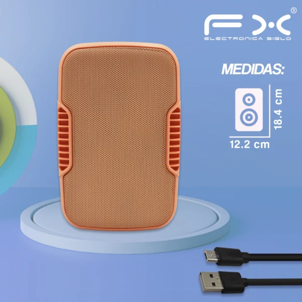 Bocina con Bluetooth MS-3607BT - Image 3