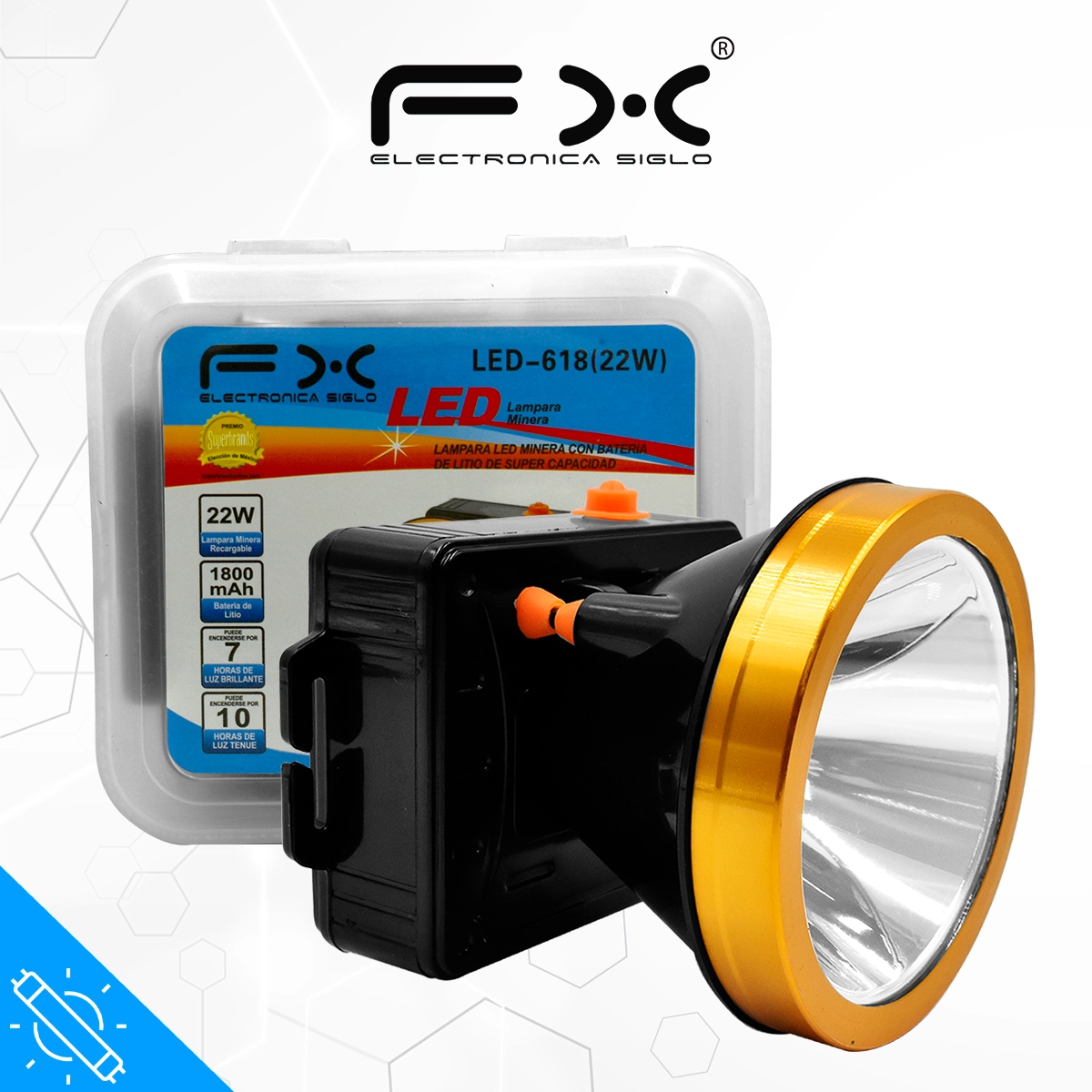 Lampara Minera LED-618