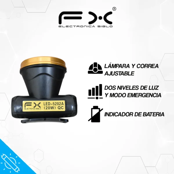 Lampara Minera LED-5202A - Image 2