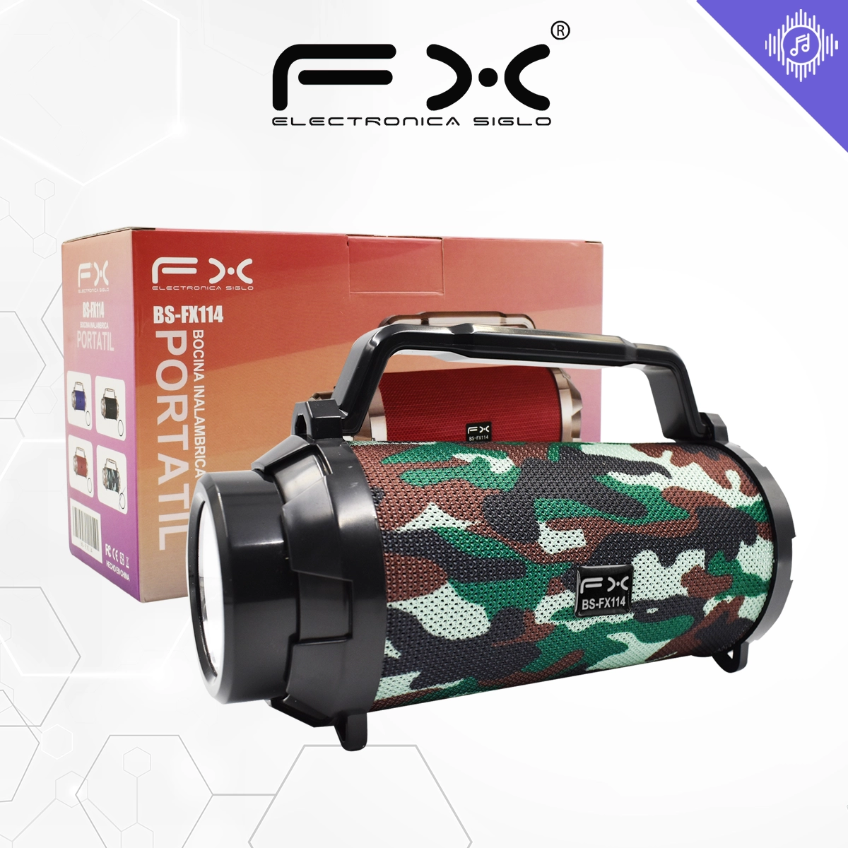 Bocina con Bluetooth BS-FX114