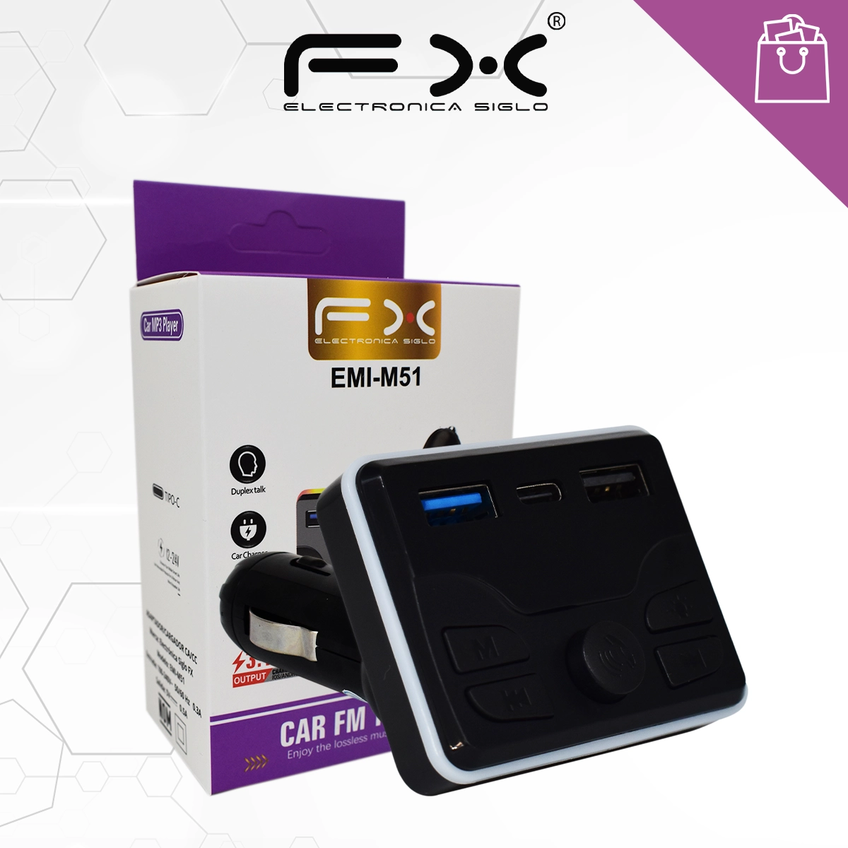 Cargador de coche EMI-M51