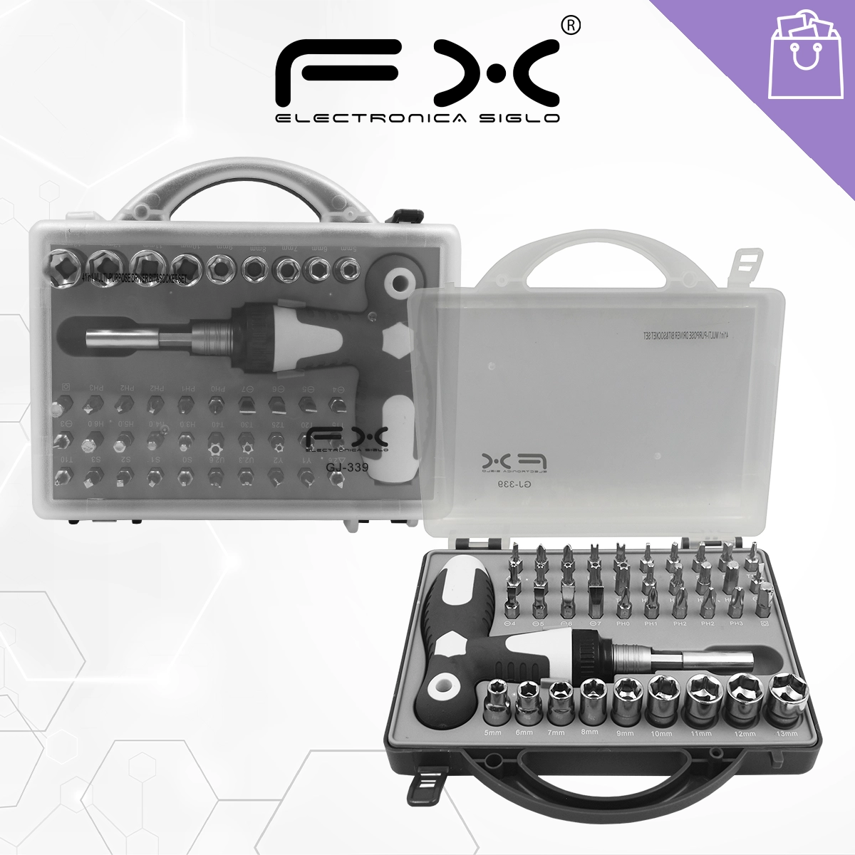 Juego de Destornillador GJ-339