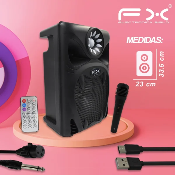 Bocina con Bluetooth QS-5812 - Image 3