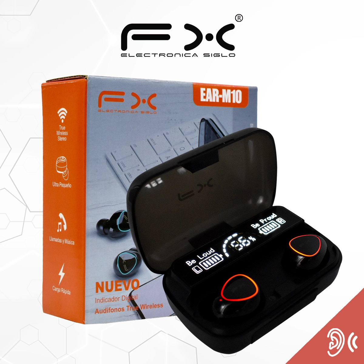 Audifono Bluetooth EAR-M10