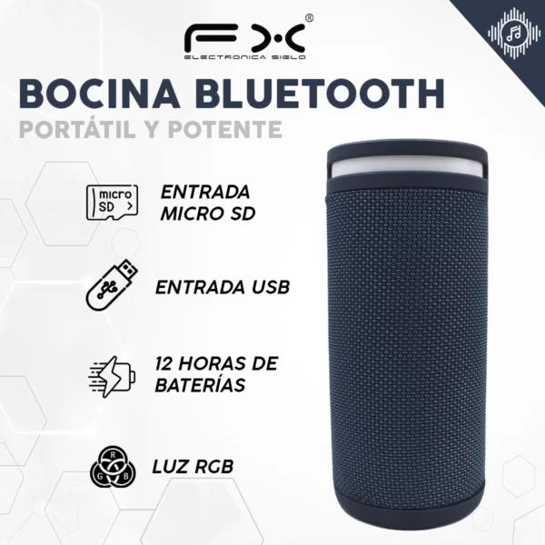 Bocina con Bluetooth BS-X02 - Image 2