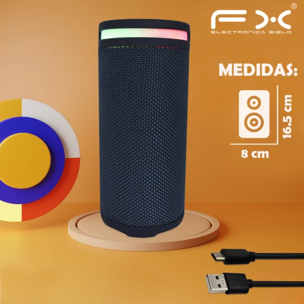 Bocina con Bluetooth BS-X02 - Image 3