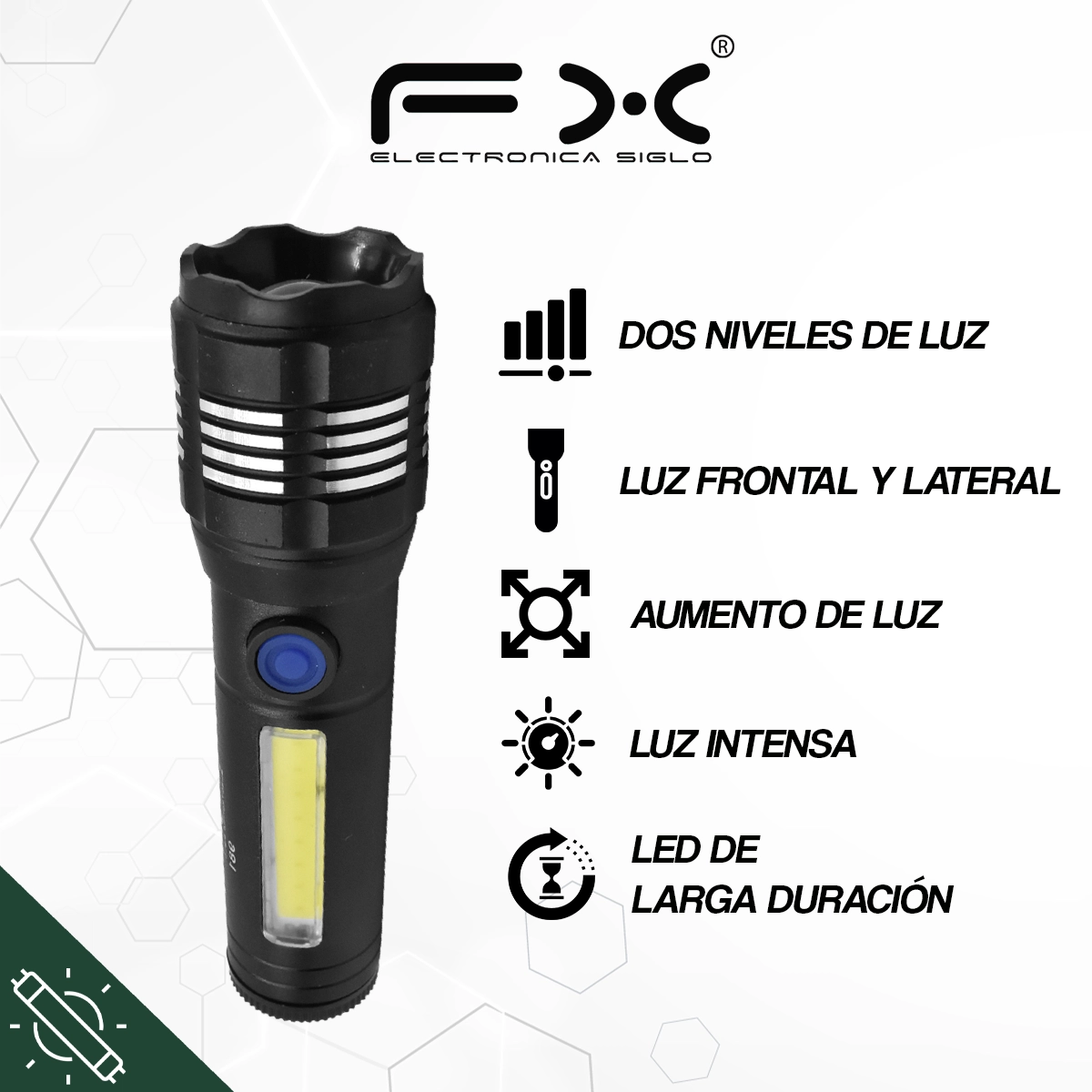 Lampara de Emergencia LED-981 - Image 2