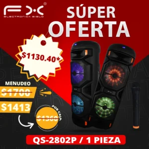 Bocina con Bluetooth QS-2802P