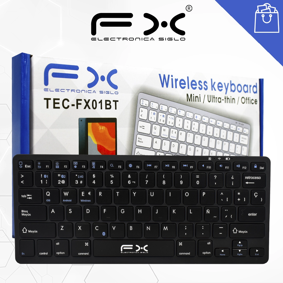 Teclado TEC-FX01BT