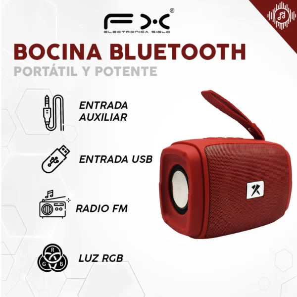 Bocina con Bluetooth BS-X12 - Image 2