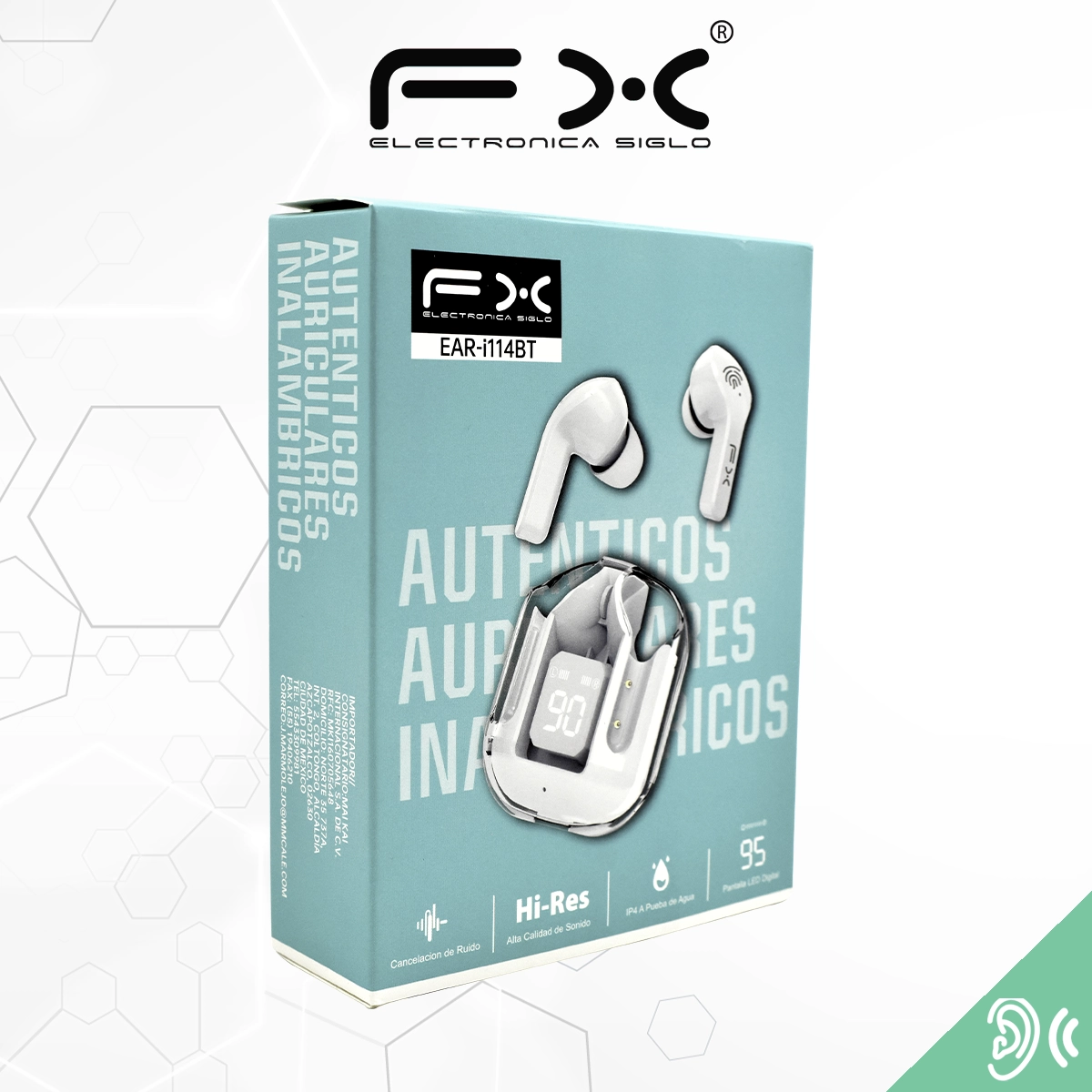 Audifono Bluetooth EAR-i114BT