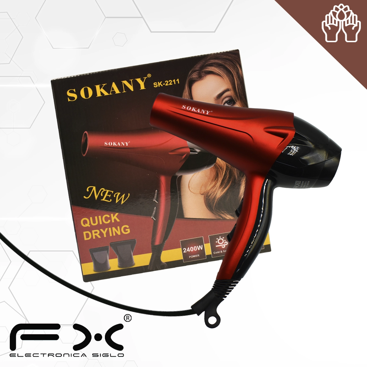 Secadora de Cabello FX-2211