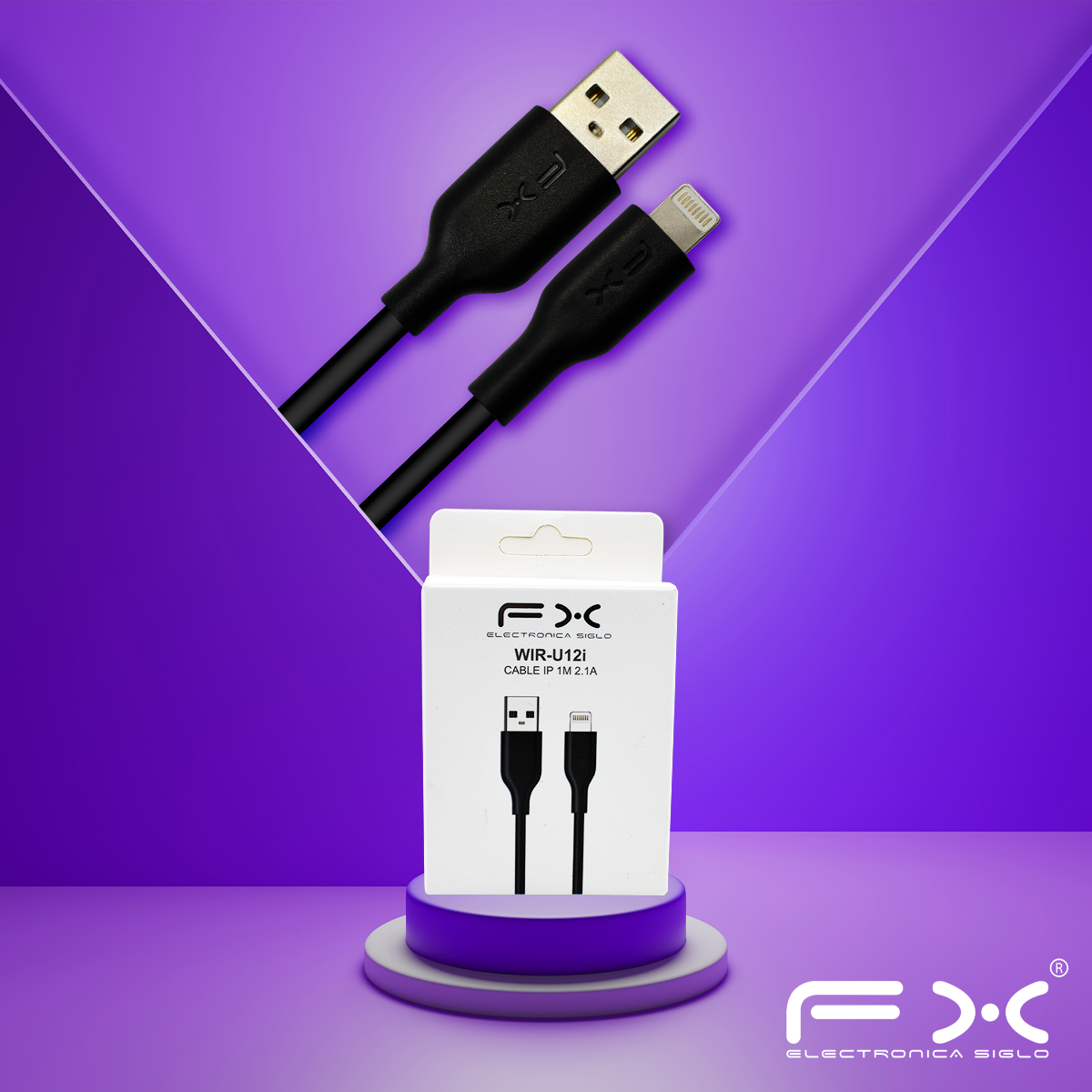 Cable de Carga (IOS) WIR-U12I - Image 3