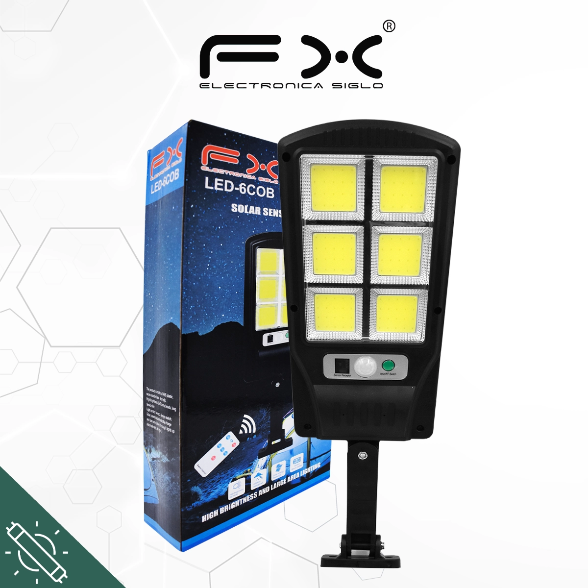 Lampara de Jardin LED-6COB