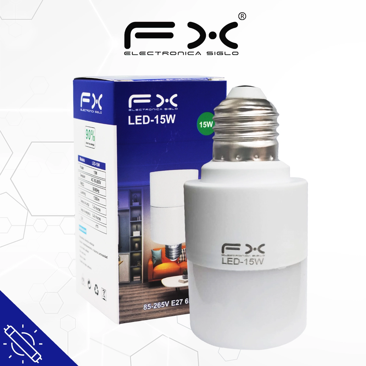 Foco LED-15W