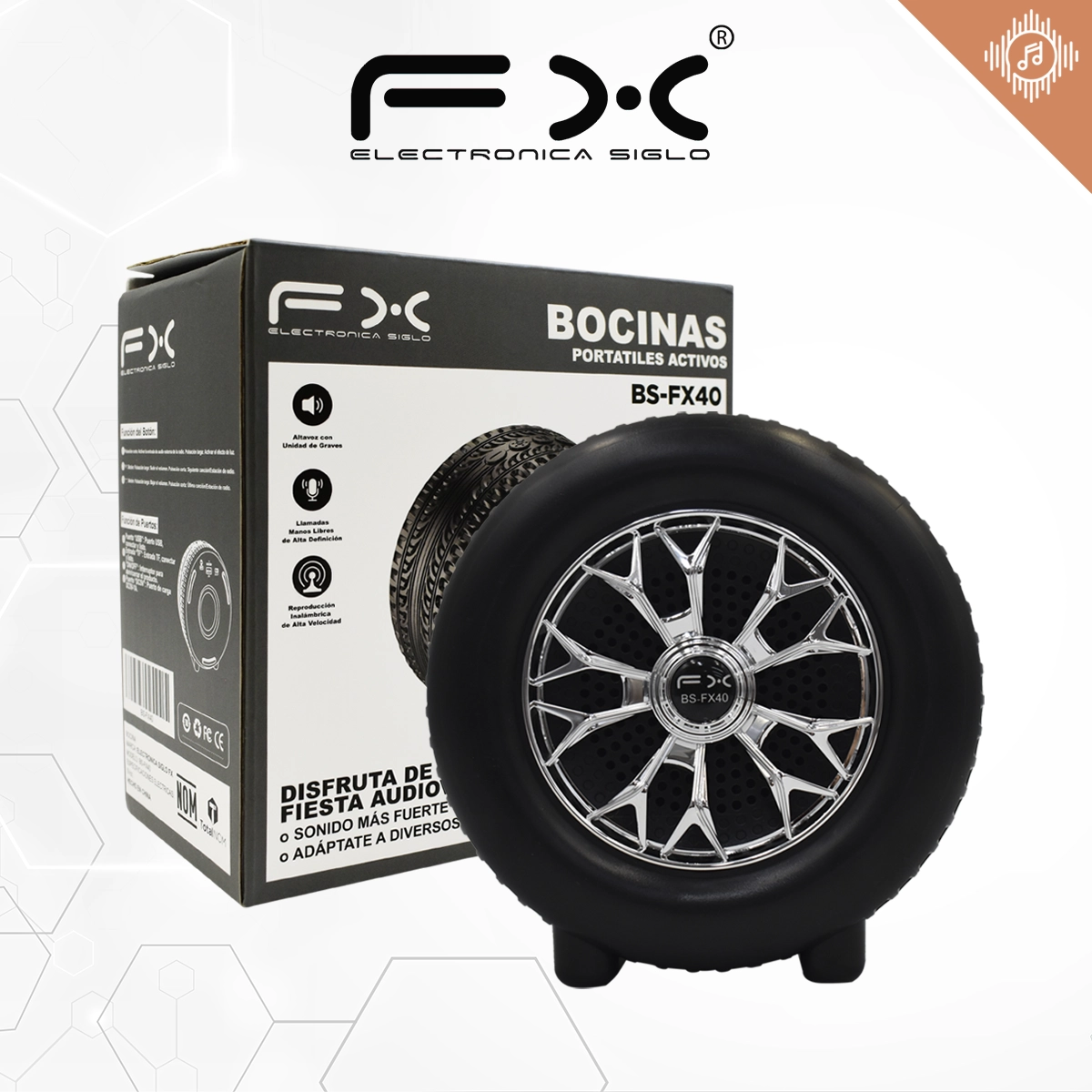 Bocina con Bluetooth BS-FX40