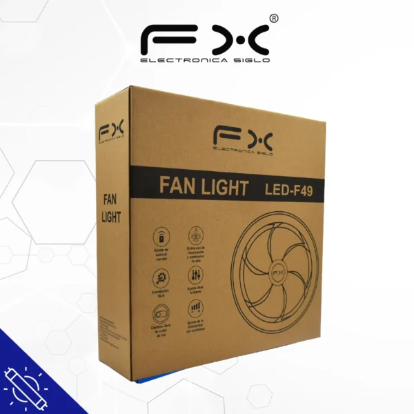 Foco y Ventilador LED-F49