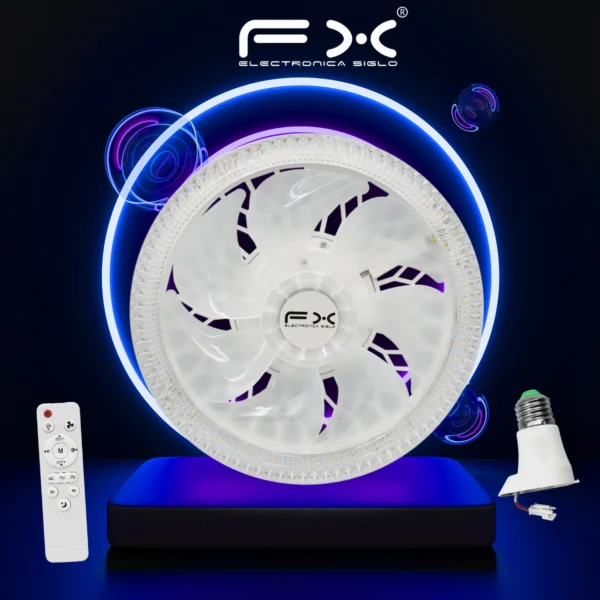 Foco y Ventilador LED-F49 - Image 3