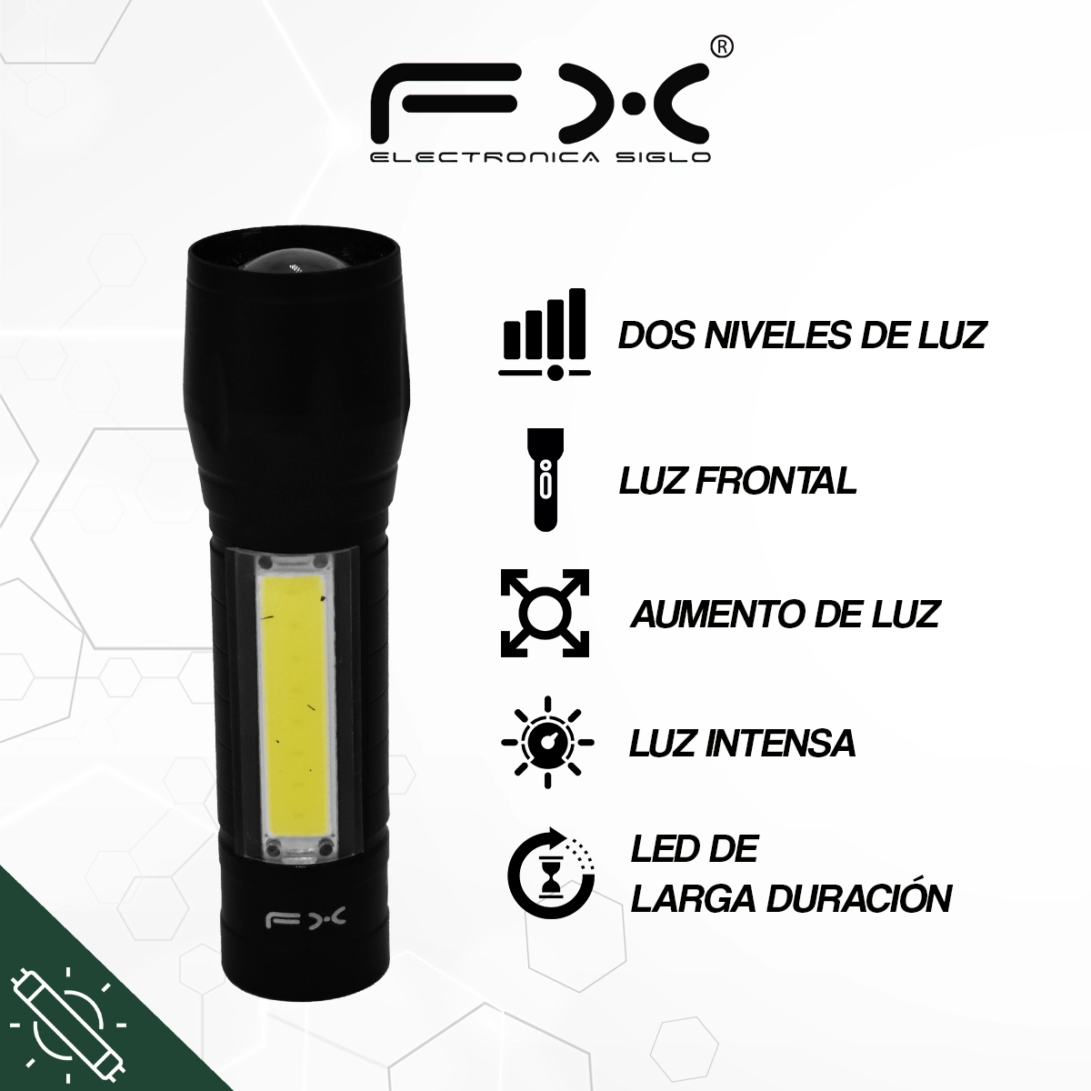 Lampara de Emergencia LED-614 - Image 2