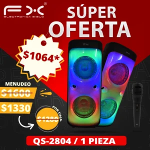 Bocina con Bluetooth QS-2804