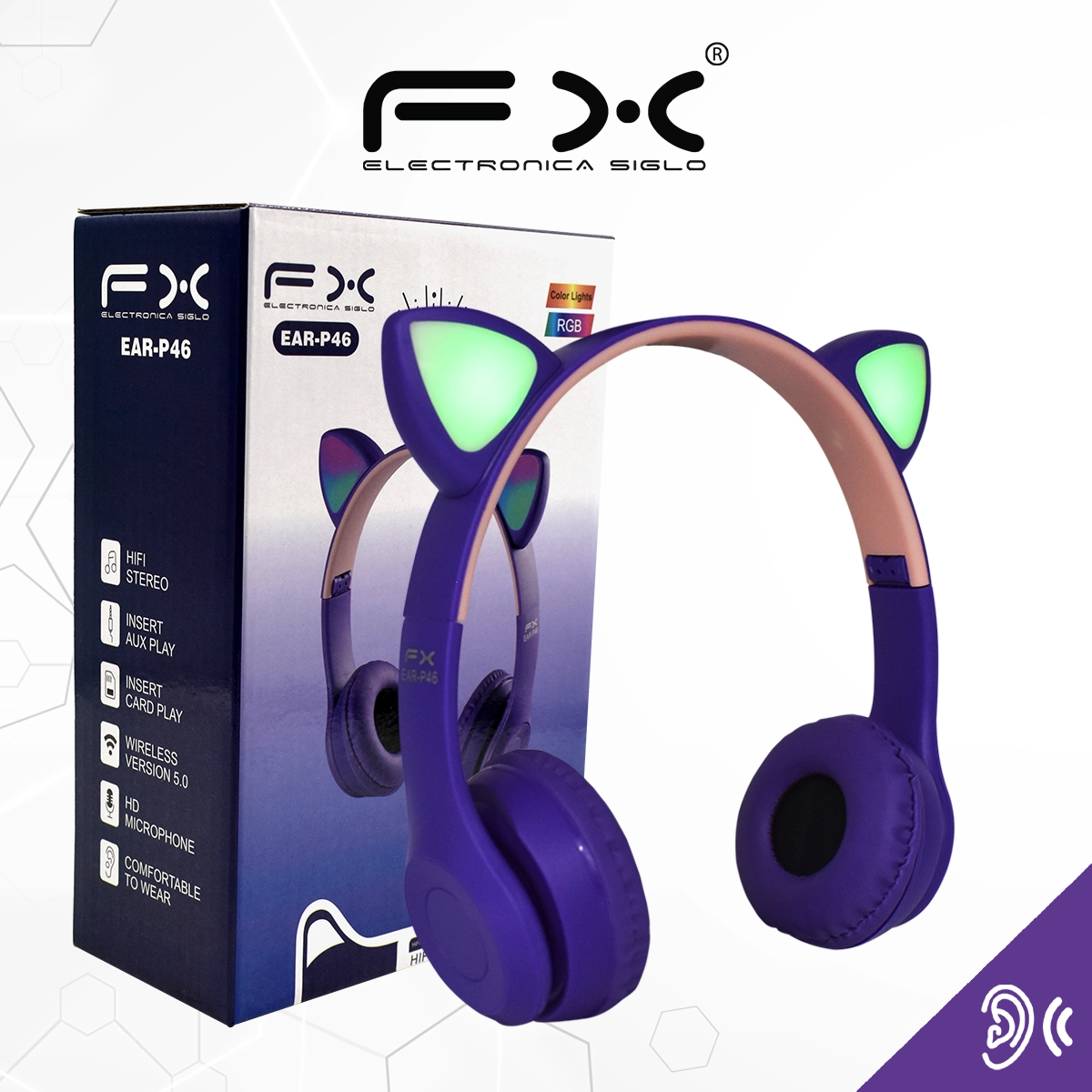 Audifono Bluetooth EAR-P46