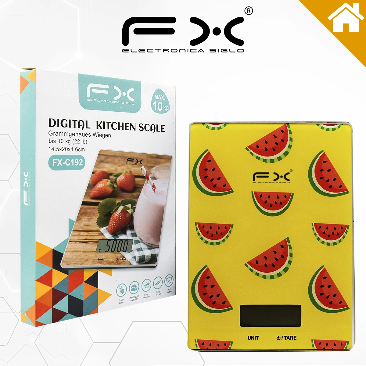 Bascula Digital para Cocina FX-C192