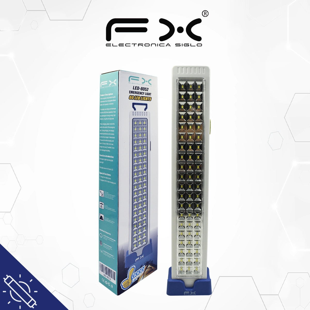 Lampara de Emergencia LED-8052