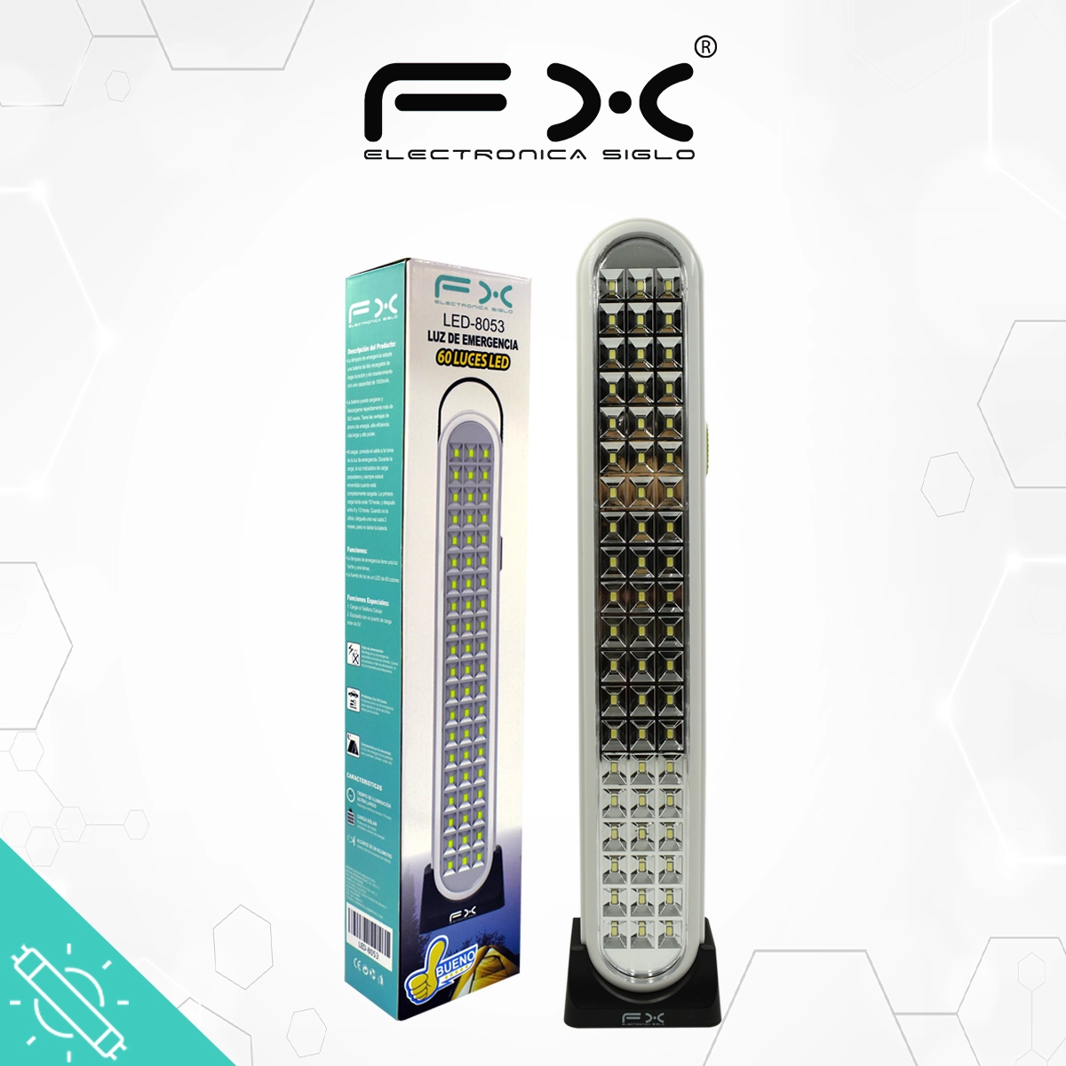 Lampara de Emergencia LED-8053