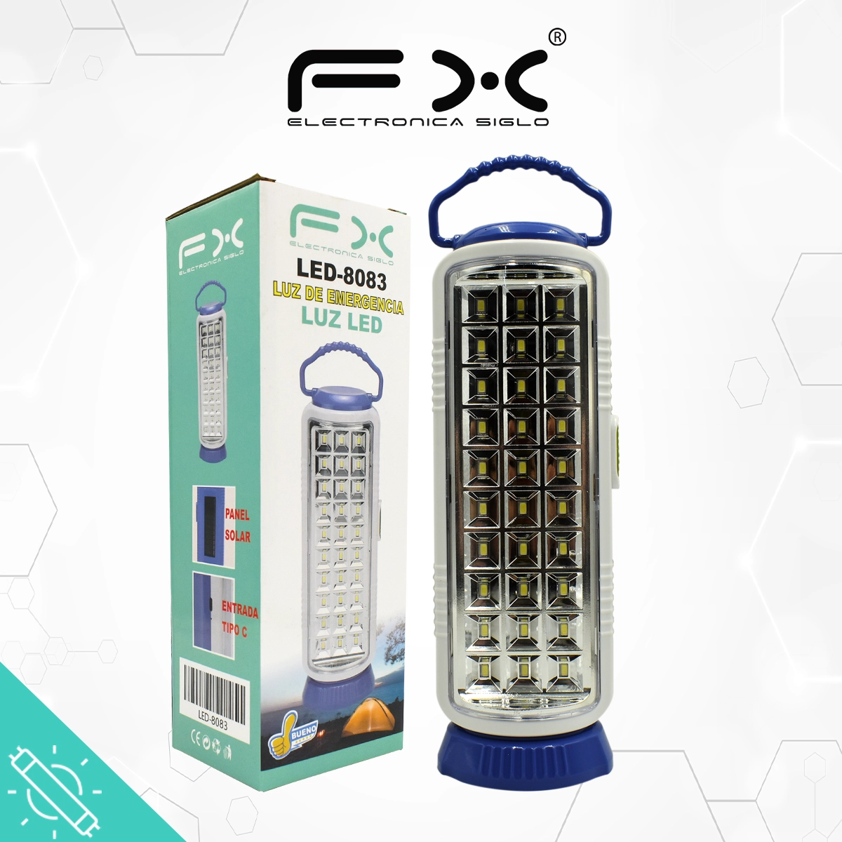 Lampara de Emergencia LED-8083