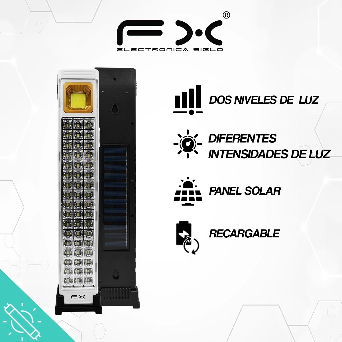 Lampara de Emergencia LED-8091 - Image 2