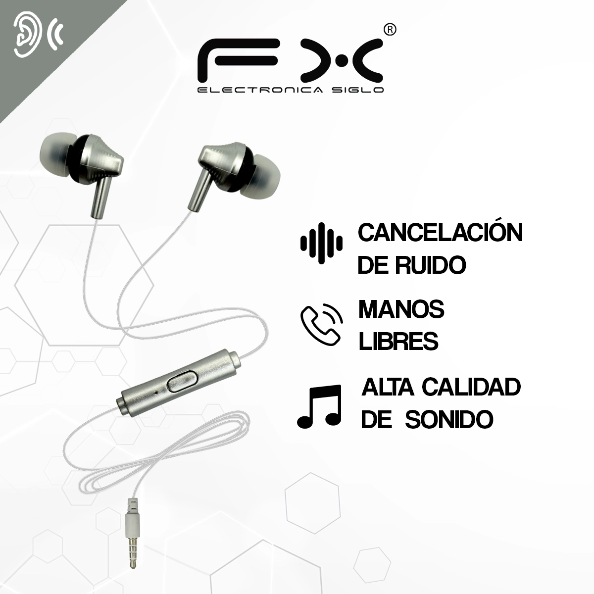 Audifono Alambrico EAR-S29 - Image 2