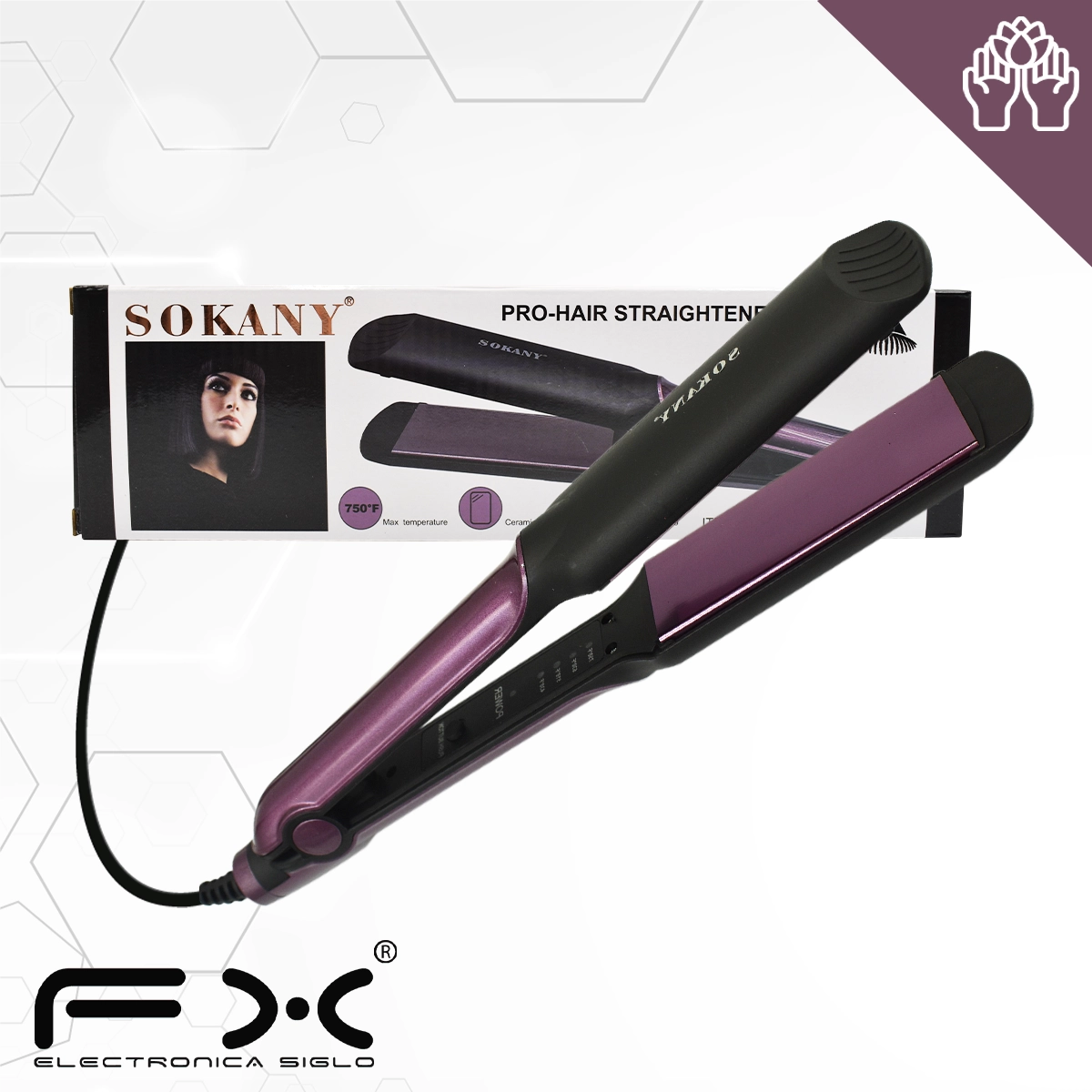Plancha de Cabello FX-6505