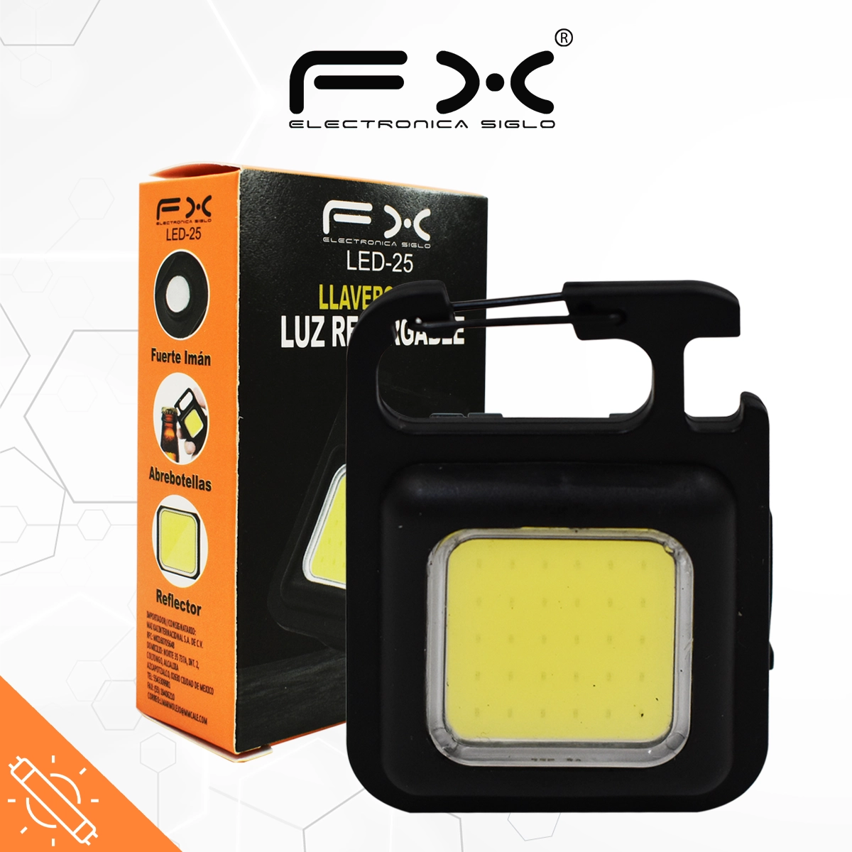 Lampara de Emergencia LED-25