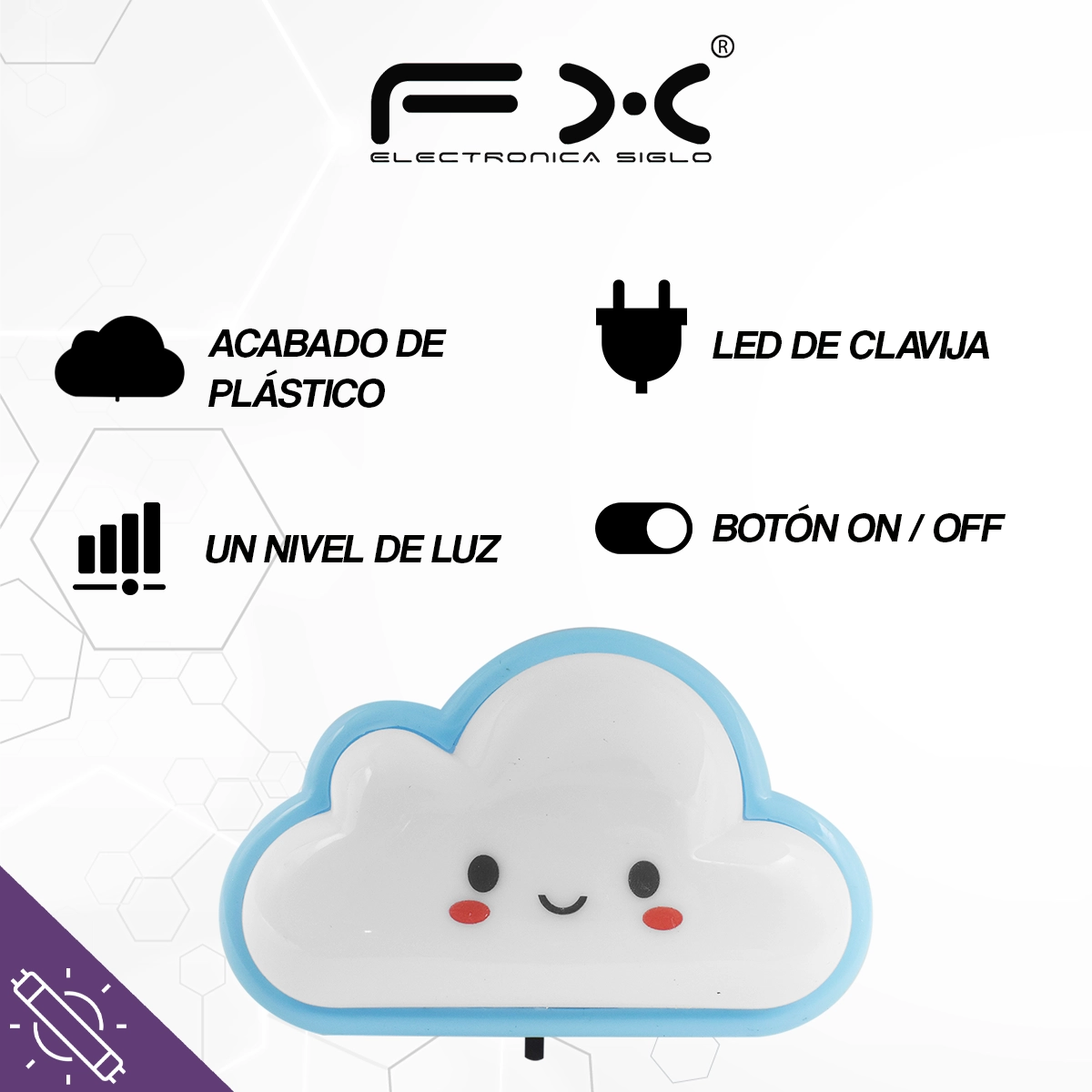 Lampara de noche LED-631 - Image 2