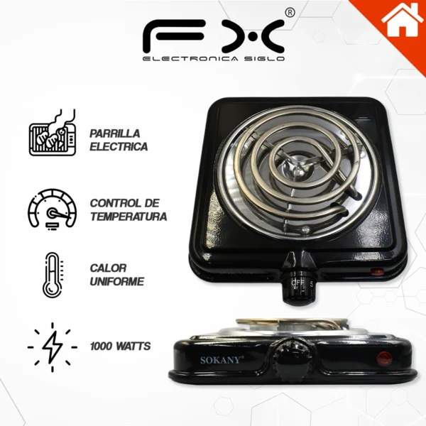 Parrilla Eléctrica FX-5111 - Image 2