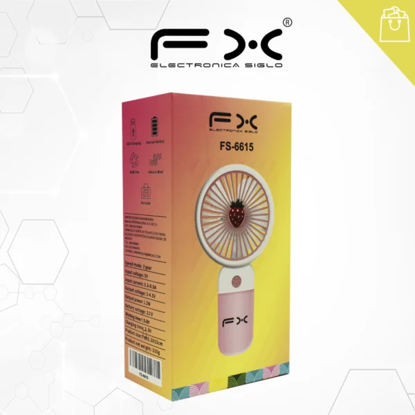 Mini Ventilador Eléctrico FS-6615
