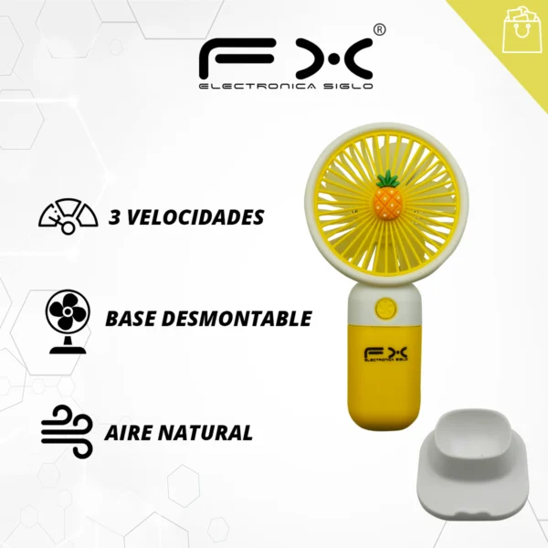 Mini Ventilador Eléctrico FS-6615 - Image 2