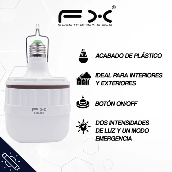 Foco Recargable LED-383 - Image 2