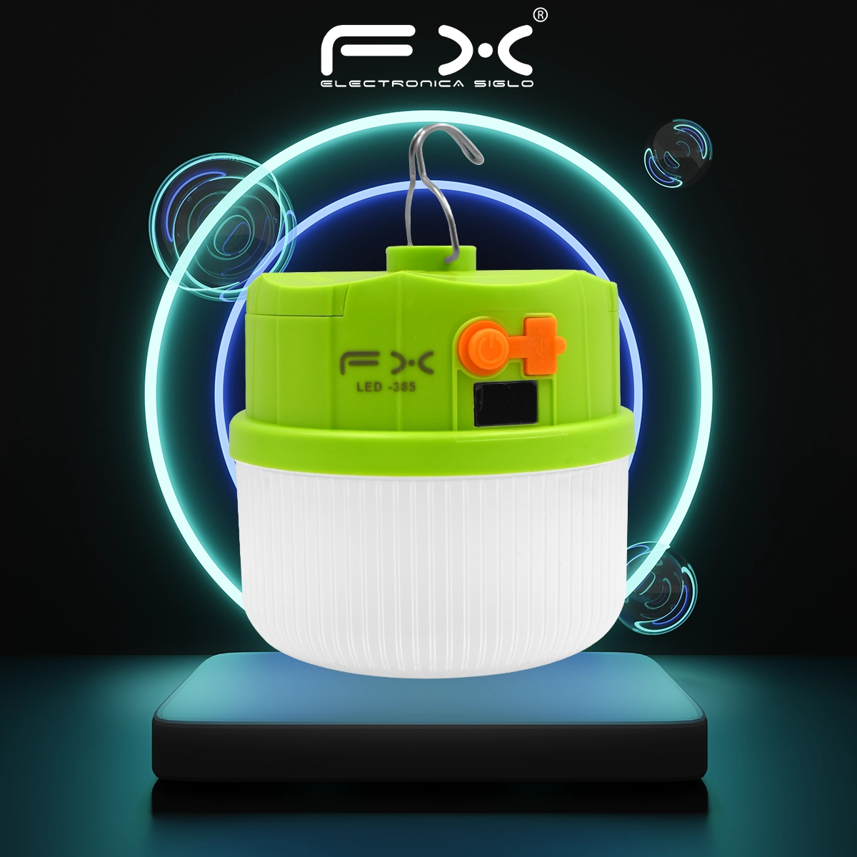 Lampara de Emergencia LED-385 - Image 4