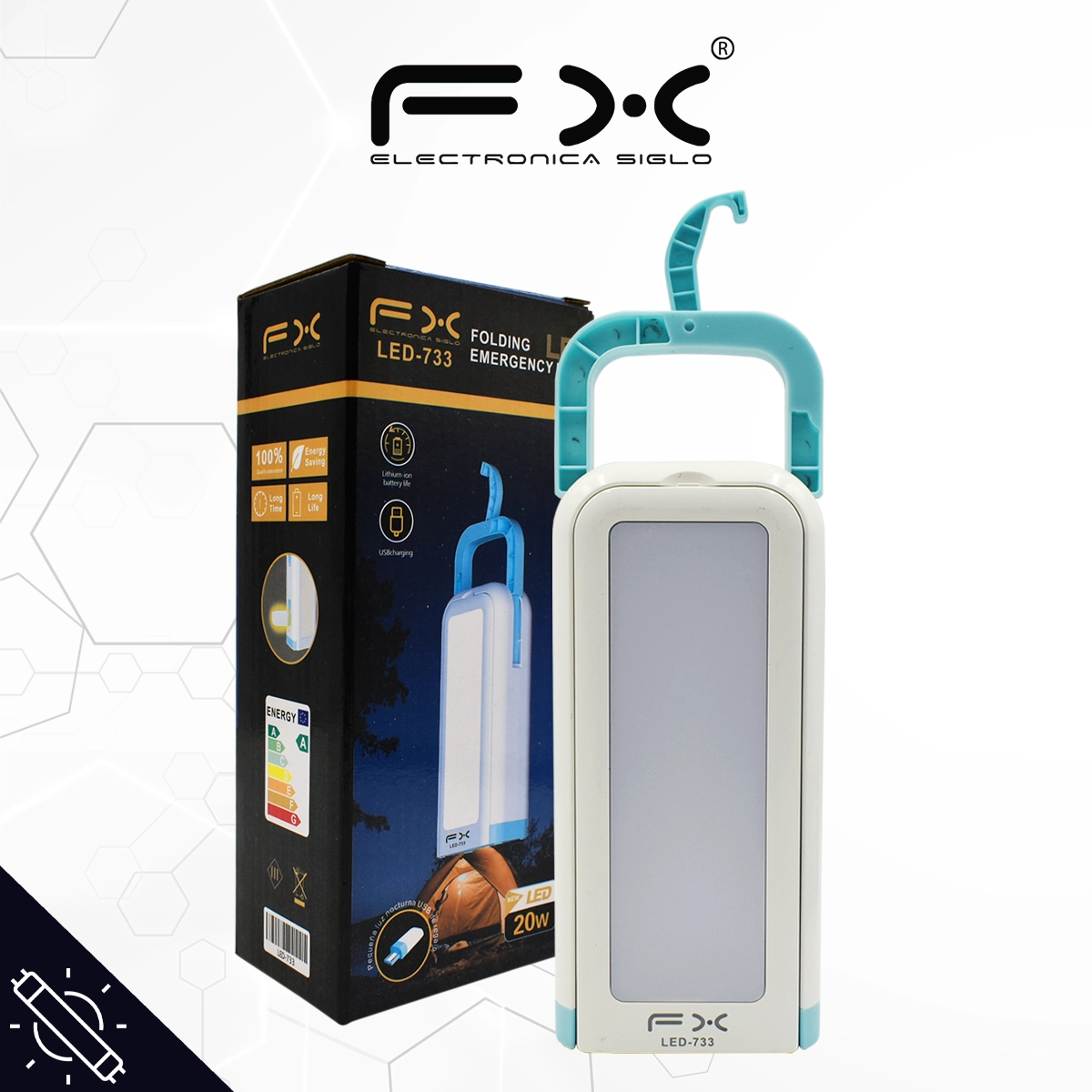 Lampara de Emergencia LED-733