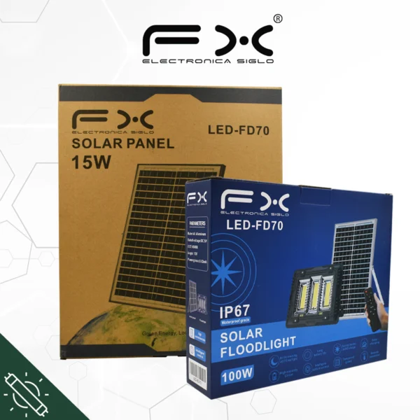 Lampara Solar LED-FD70