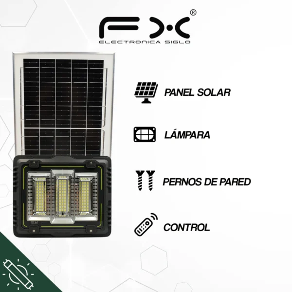 Lampara Solar LED-FD70 - Image 2